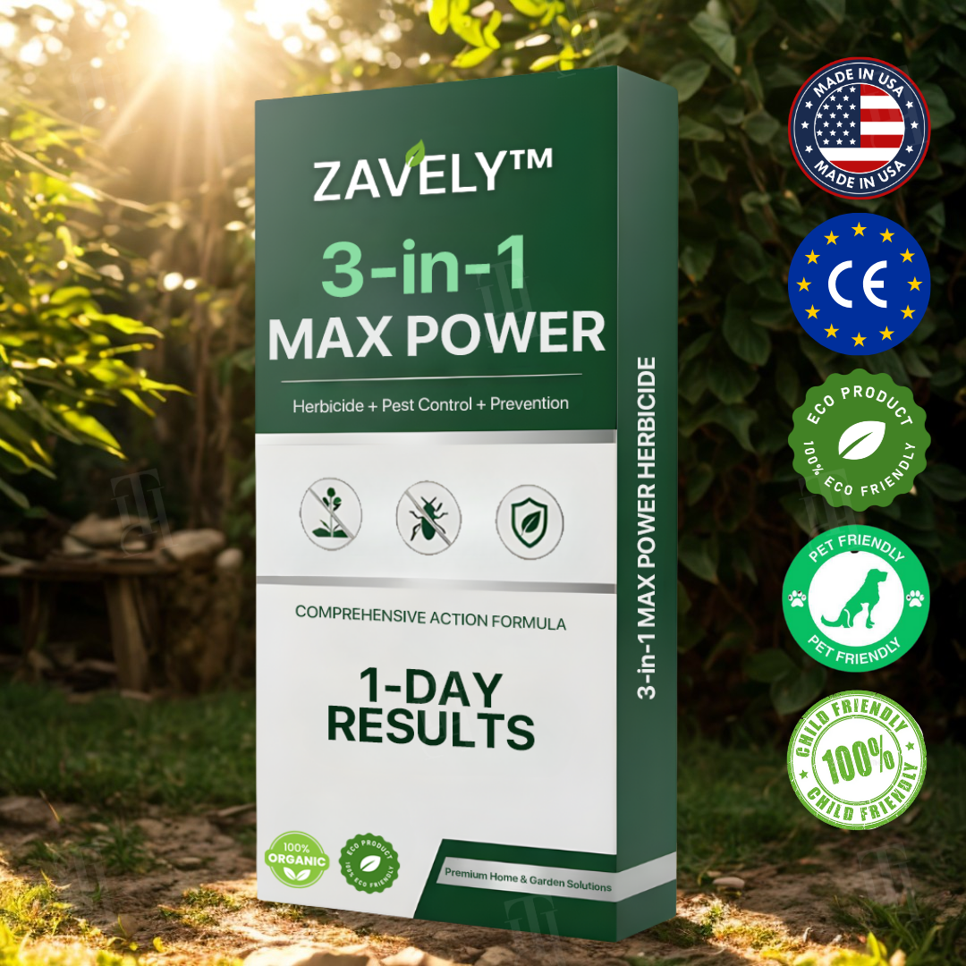 ZAVELY™ 3 in 1 Max Power Herbicide